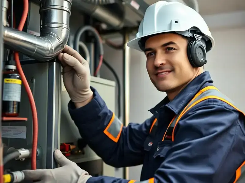 Certified HVAC technician